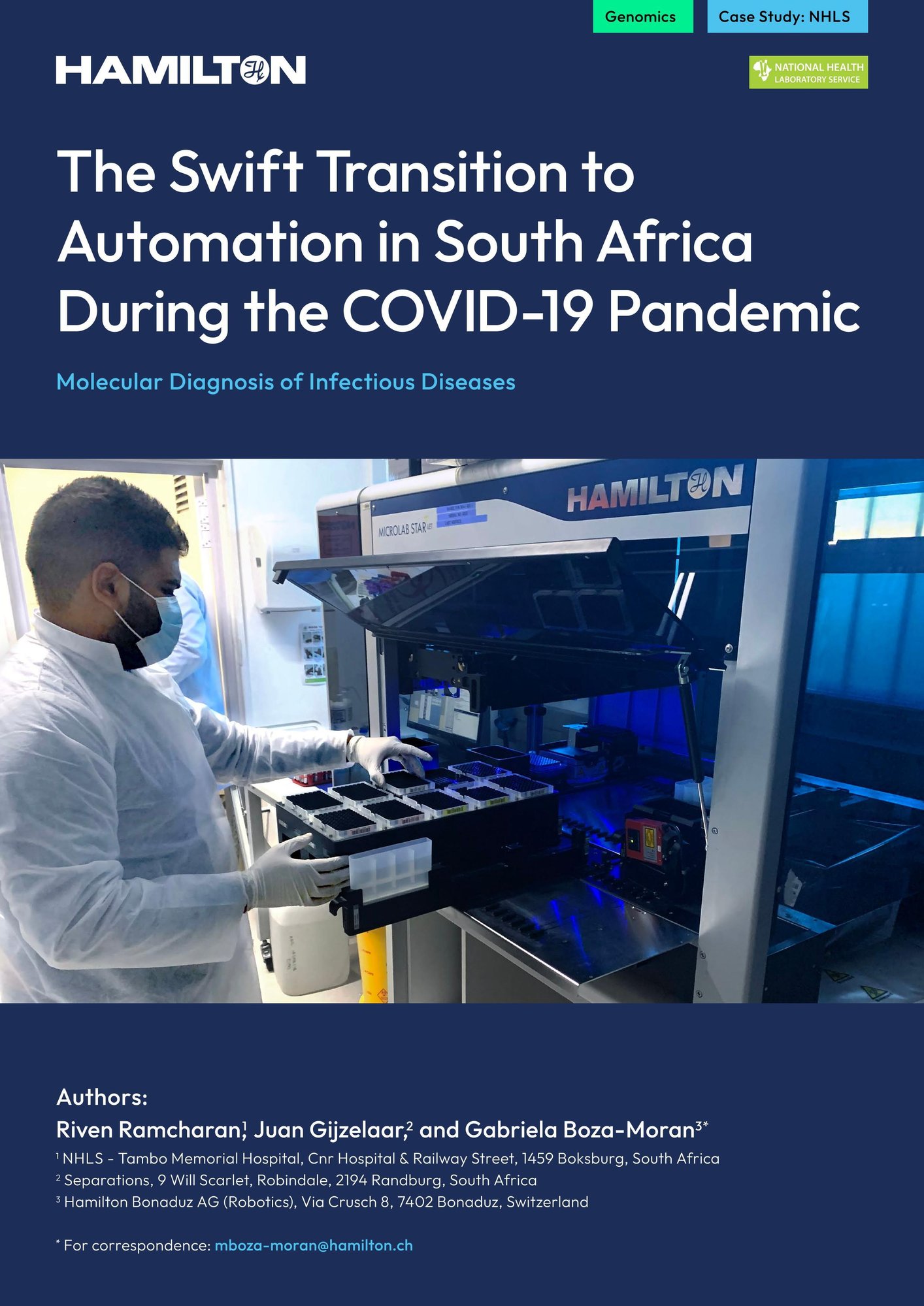 Case Study South Africa first page