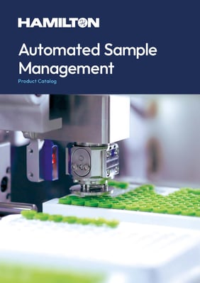 Hamilton Storage Automated Sample Management Product Catalog Thumbnail