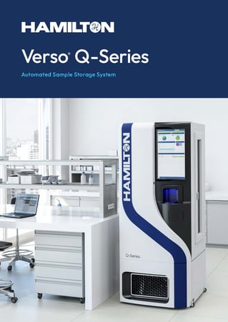 Hamilton Verso Q-Series Automated Sample Storage System Brochure Thumbnail